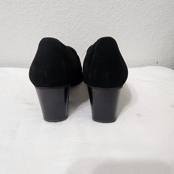 Stuart Weitzman Black Pumps Size 8.5 N - Picture 8 of 12